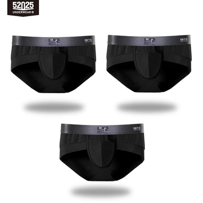 52025 Quiet Luxe Men's Viscose-Stretch Briefs