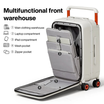 Mixi Premium 20-inch Carry-on Suitcase