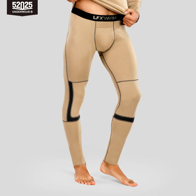 52025 WinterFlex Men's Wool-Blend Thermal Leggings