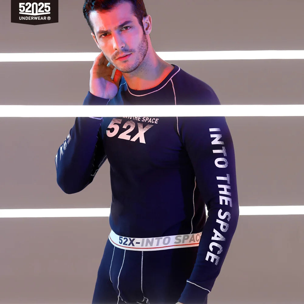 52025 CosyFlight Men's Cotton-Viscose Thermal Underwear Set