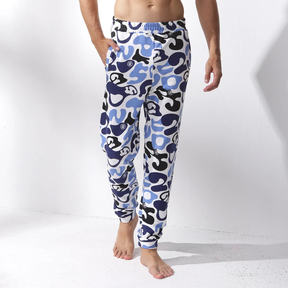 52025 Camo Retreat Men's 100% Cotton Lounge Pants