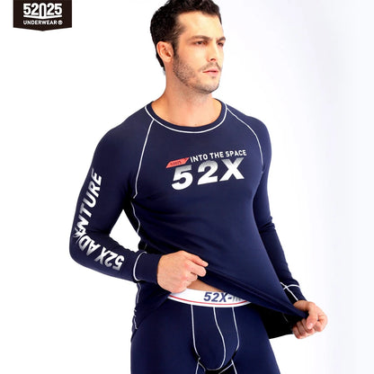 52025 CosyFlight Men's Cotton-Viscose Thermal Underwear Set