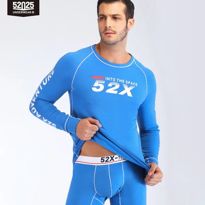52025 CosyFlight Men's Cotton-Viscose Thermal Underwear Set
