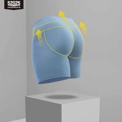 52025 BlueNote Trio Men's Cotton-Modal Boxer Briefs 3-Pack