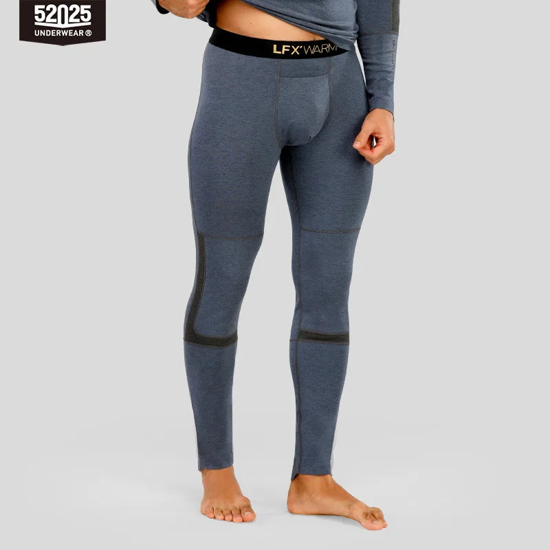 52025 WinterFlex Men's Wool-Blend Thermal Leggings