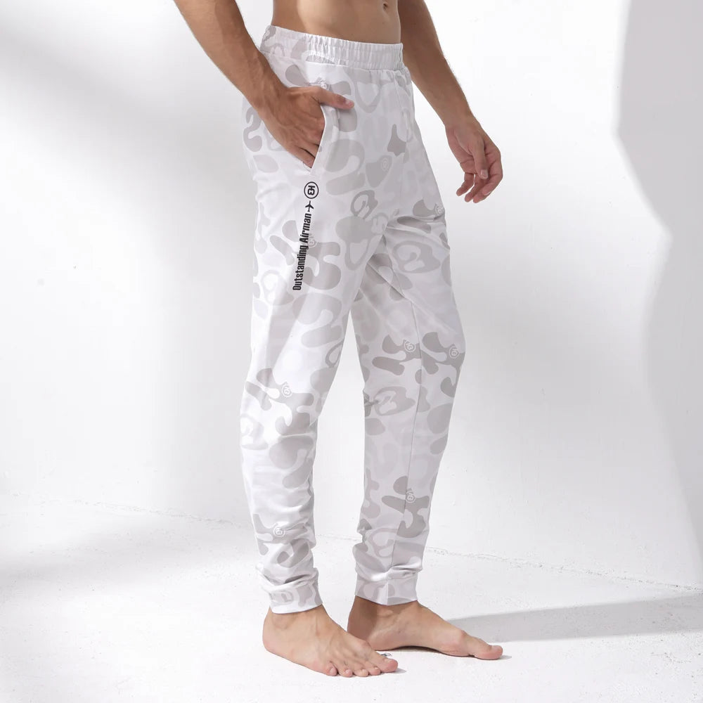 52025 Camo Retreat Men's 100% Cotton Lounge Pants