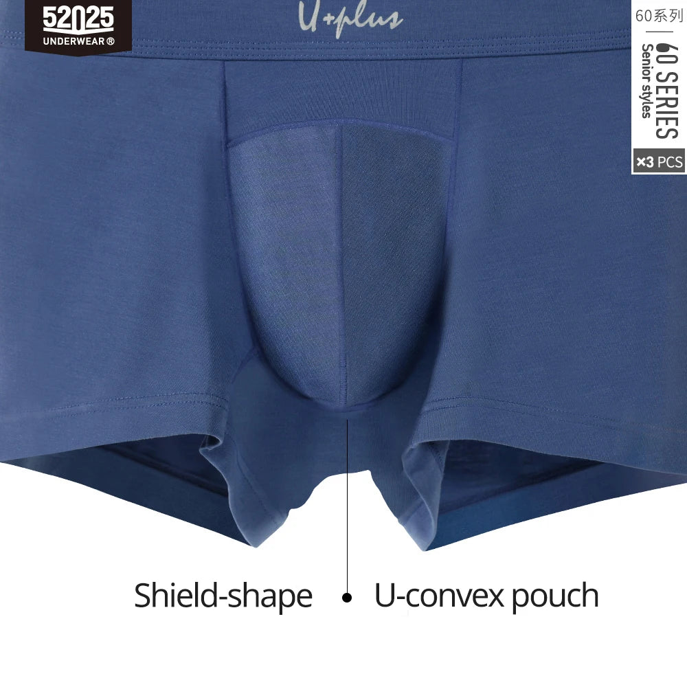 Men's Modal Boxer Trunks – Everyday Comfort 3-Pack