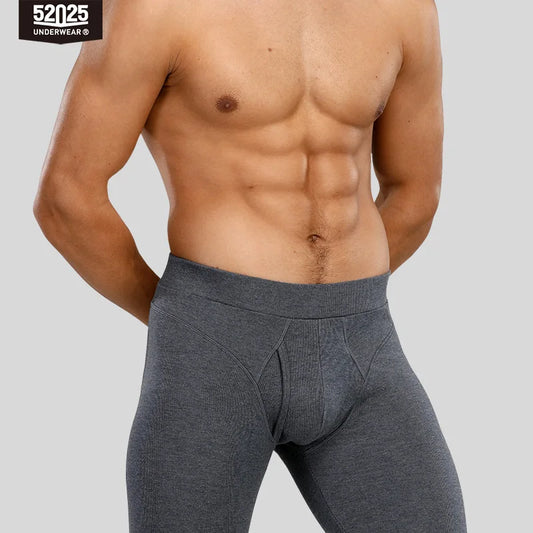 52025 Everyday Ease Men's Cotton-Modal Thermal Leggings