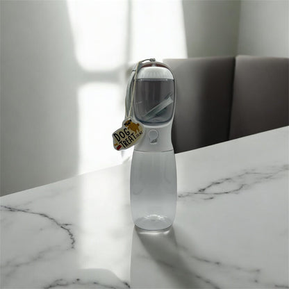 2 in 1 Portable Pet Bowl Bottle With Food Compartment DogTreatNZ