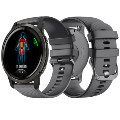 Silicone Strap for the Garmin Vivoactive 4 (available in 13 colours) Habicare