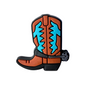 Cowboy Boots Charm Walkieez