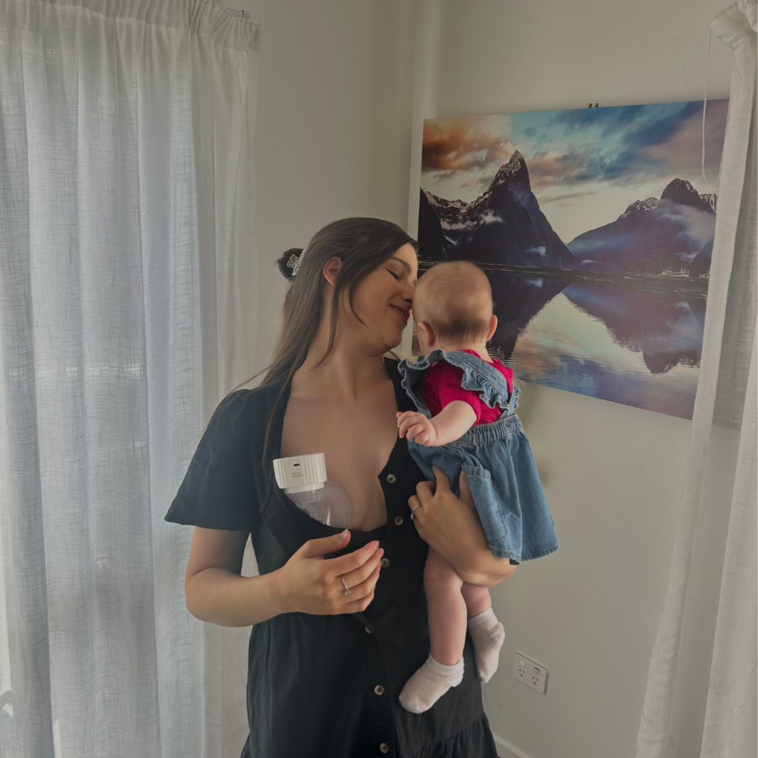 Hands-Free Wearable Breast Pump