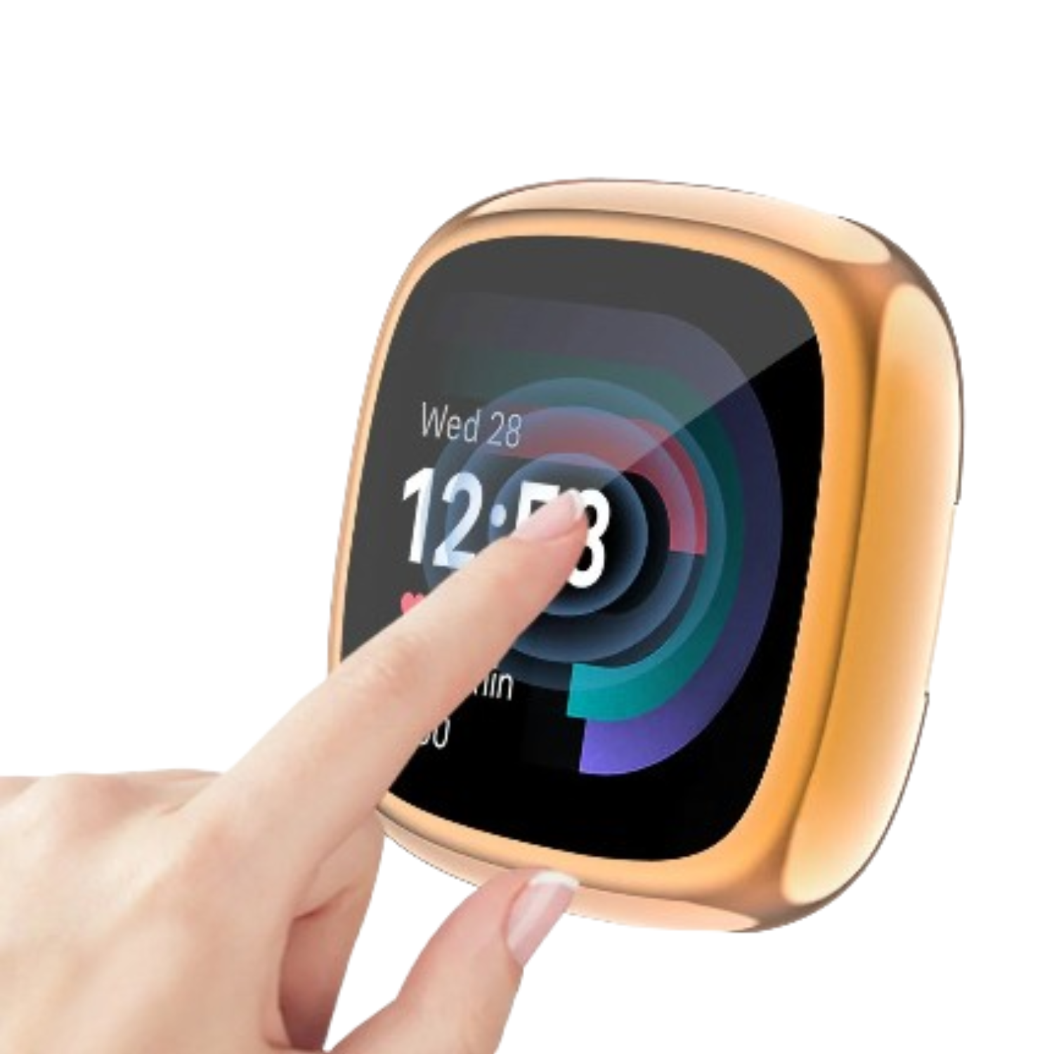 Full Cover Watch Case for the Fitbit Versa 4 Habicare