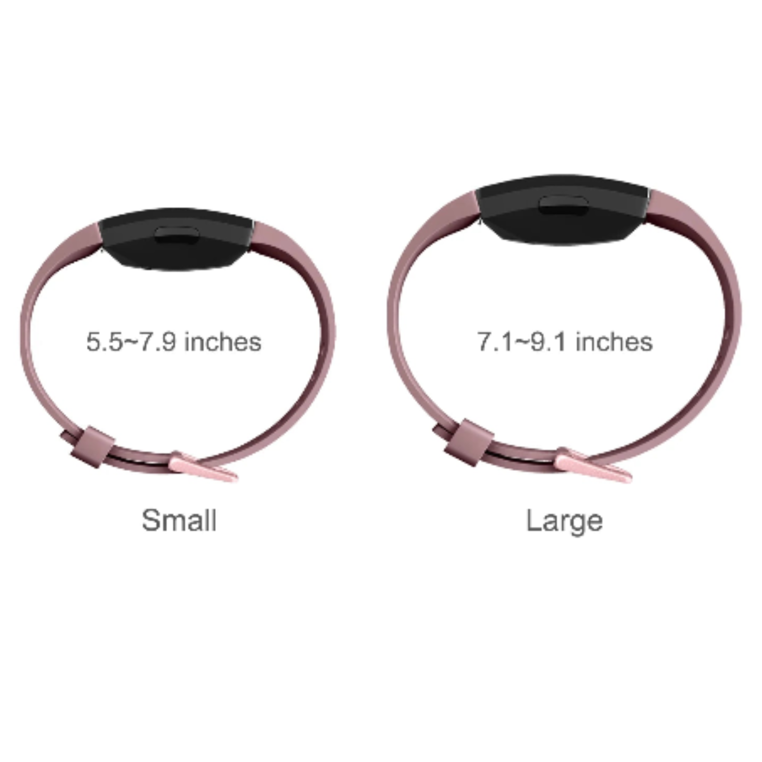 Silicone Strap for Fitbit Inspire (available in 21 colours) Habicare