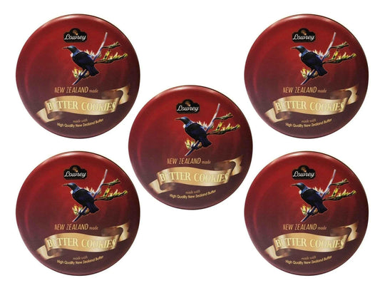 Lowrey Butter Cookies 5 Tins – 5 Flavours Value Pack