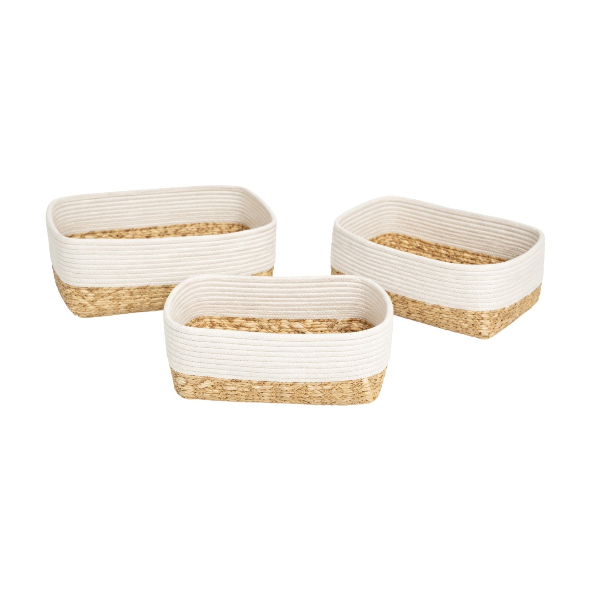 Frankly Cotton Woven Storage Baskets Natural Nest & Stem Homewares