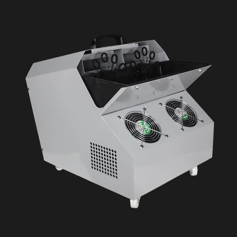 E8 200W Dual Wheel Bubble Machine for Stage & Weddings-0
