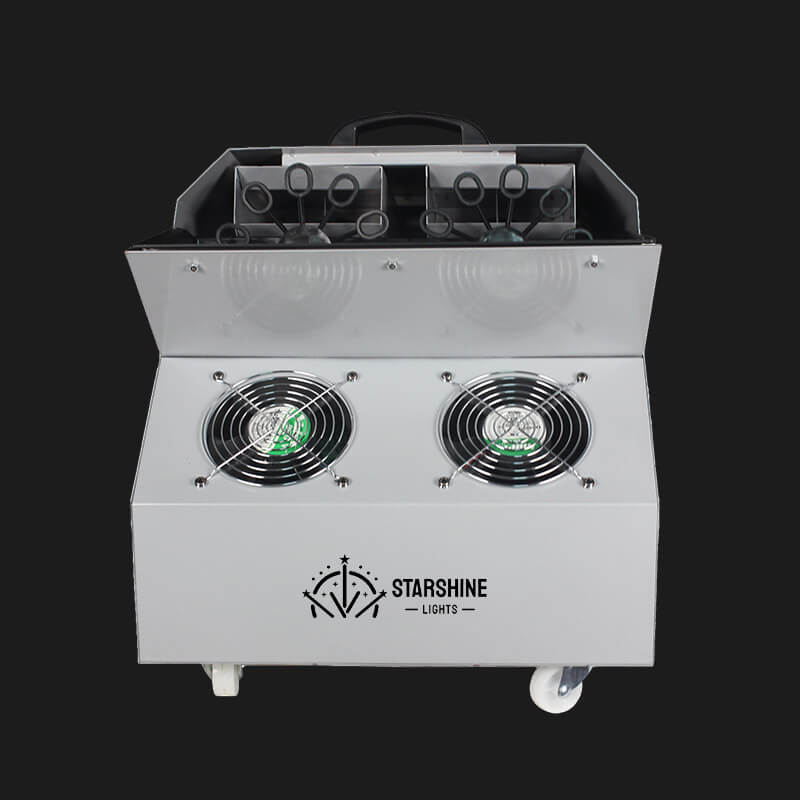 E8 200W Dual Wheel Bubble Machine for Stage & Weddings-2