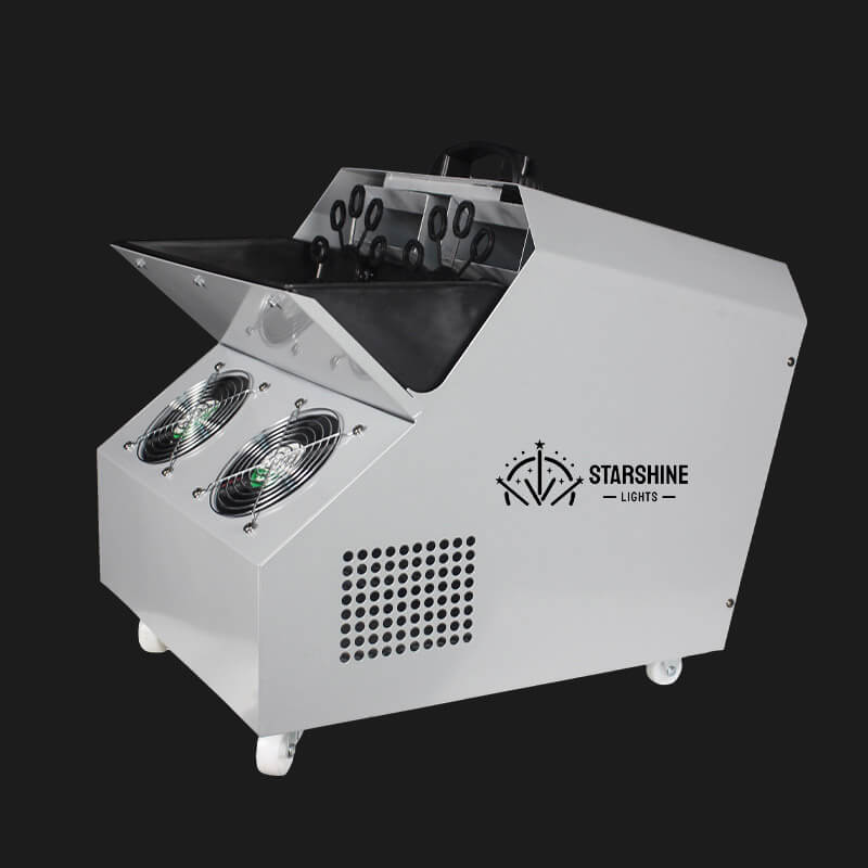 E8 200W Dual Wheel Bubble Machine for Stage & Weddings-3