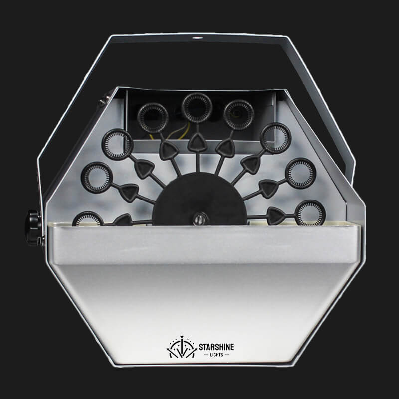 Portable Remote Controlled Mini Bubble Machine for Parties-2