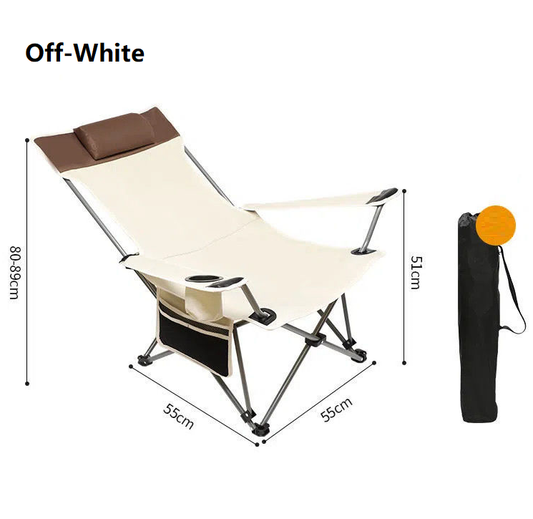 Outdoor Folding Recliner Chair – Fishing, Beach & Camping ECOTREK