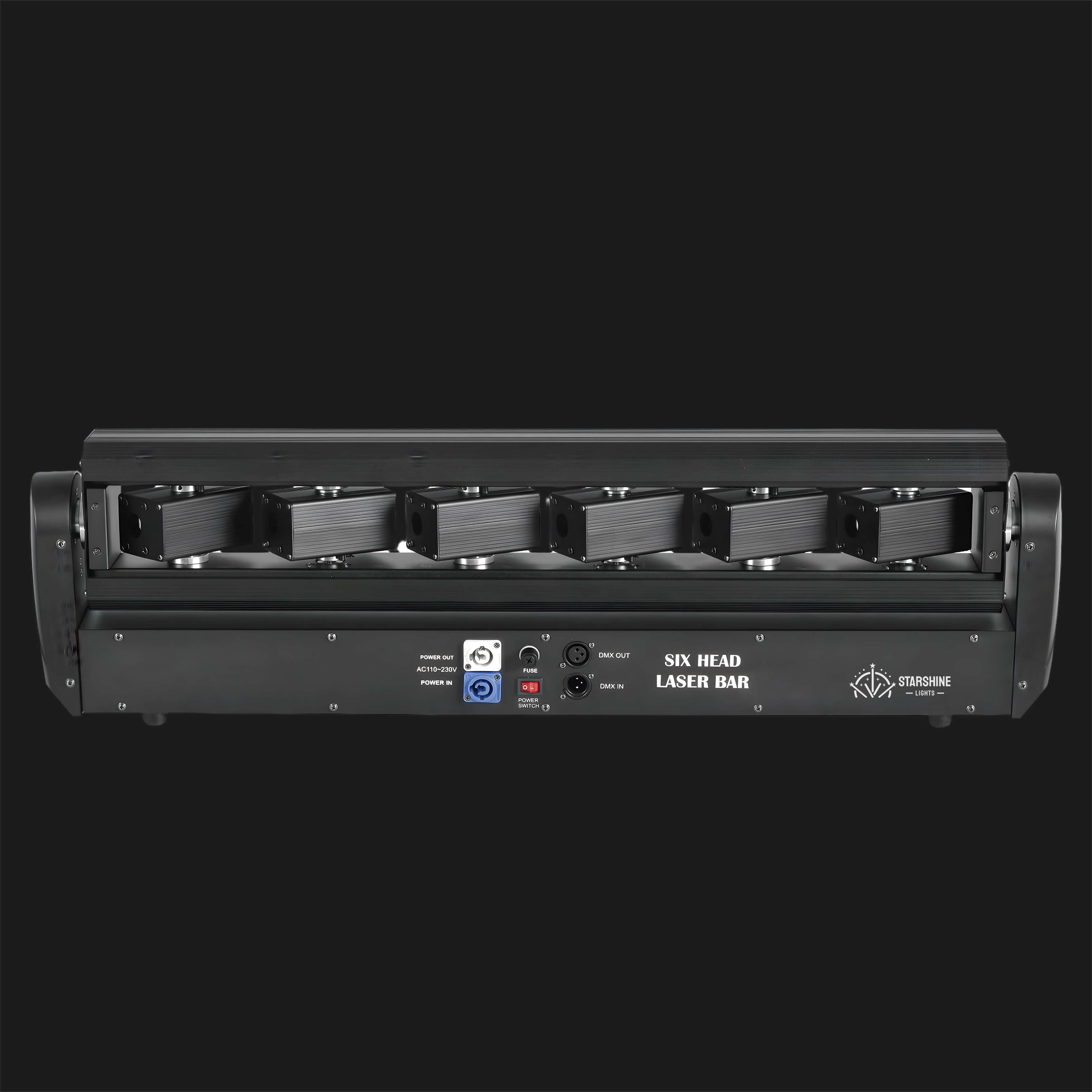 Full Color 6 Moving Head Stage Laser Lights Bar For Music Festival-2