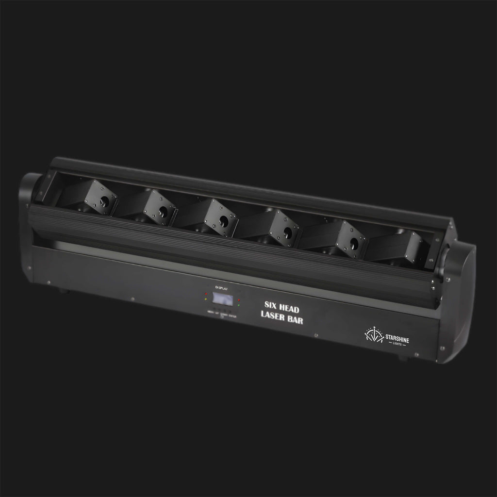 Full Color 6 Moving Head Stage Laser Lights Bar For Music Festival-3