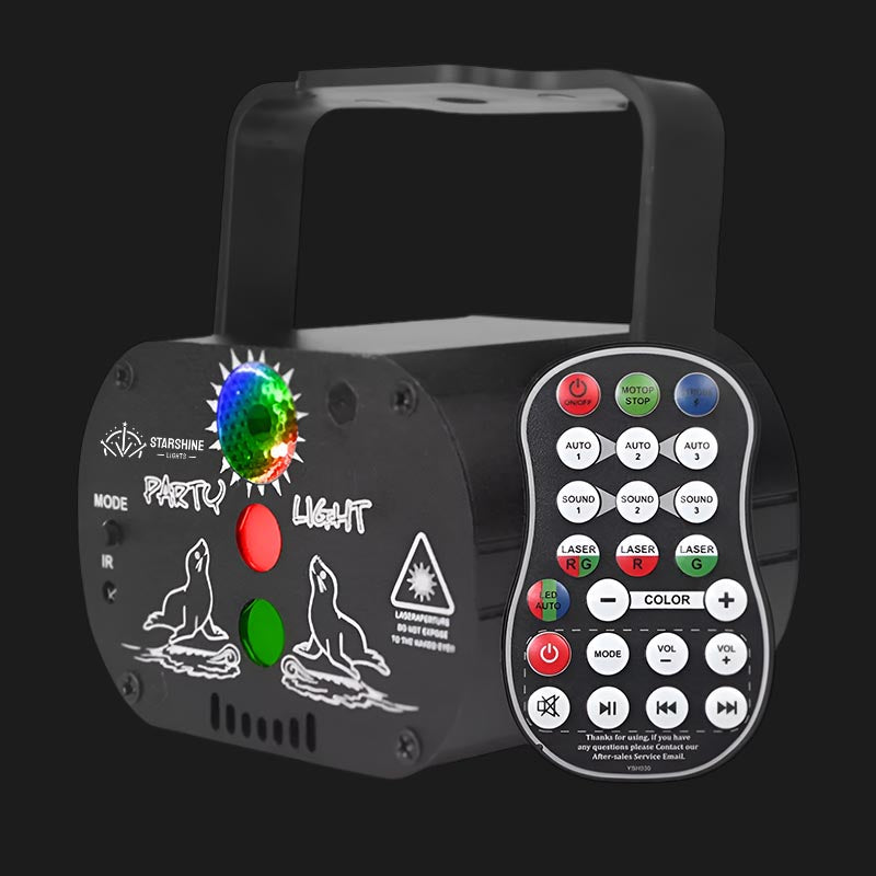 C3 Rechargeable Christmas Laser Lights 60 Patterns Sound Activated-0