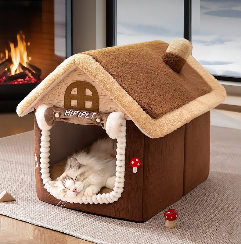 Cat House for Indoor Cats Large Washable Cat Cave dealonline.co.nz