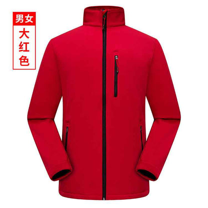 Windproof Waterproof Softshell Jacket — Lightweight & Warm | Men & Women