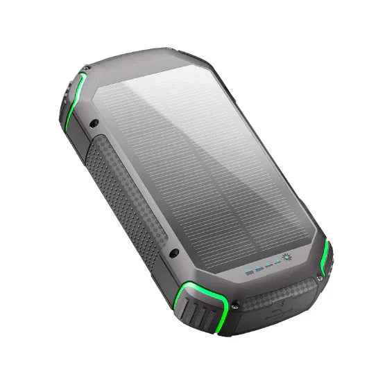 20000mAh Waterproof Solar Power Bank with Red Light