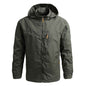 Men's Waterproof Sports Jacket — Power Bank Pocket & Cable Port | Spring & Autumn Outdoor