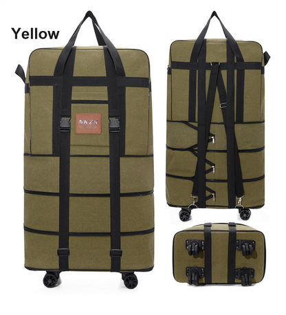 158L Expandable Luggage Bag – Foldable Rolling Travel Bag ECOTREK