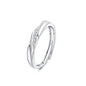 Adjustable Zirconia Wedding Ring