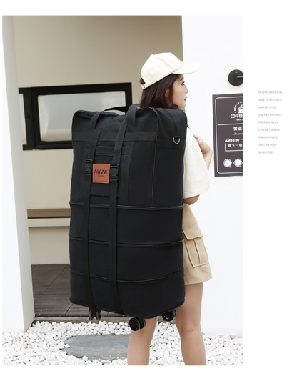 158L Expandable Luggage Bag – Foldable Rolling Travel Bag ECOTREK