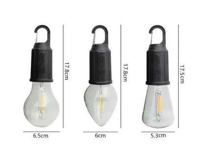 Portable Camping LED Lamp - Rechargeable Outdoor Lantern with Magnetic Base