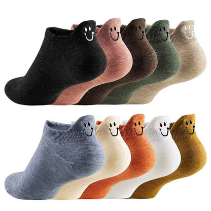 Cartoon Embroidered Casual Socks