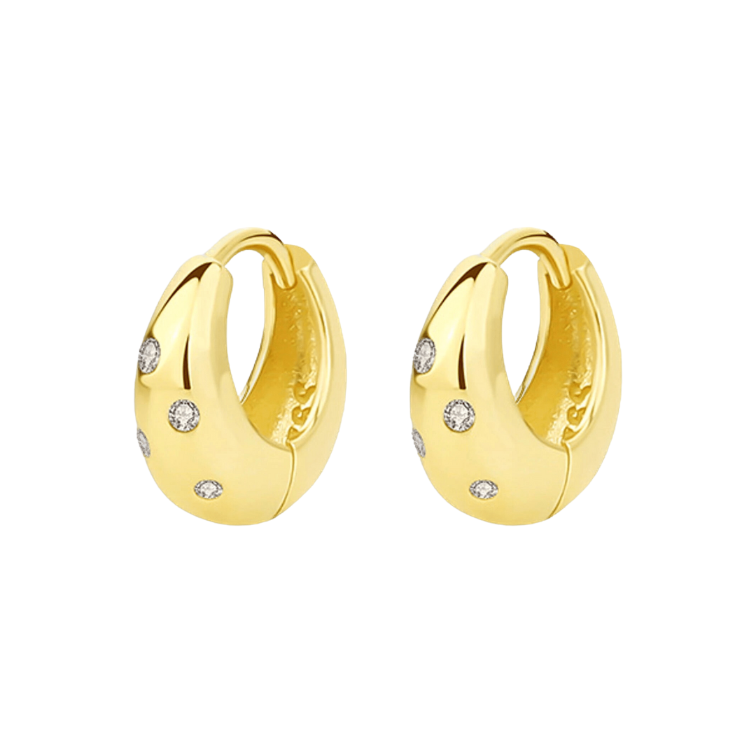 AIMEE HUGGIE HOOPS 1,2CM-0