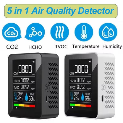 Air Quality Monitor - 5 in 1 9eight5