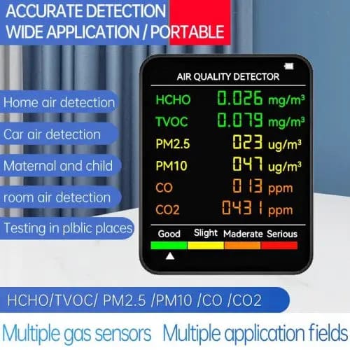 Air Quality Monitor - 6 in 1 9eight5