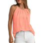 Airy Pleated Cami Top for Women