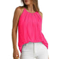 Airy Pleated Cami Top for Women
