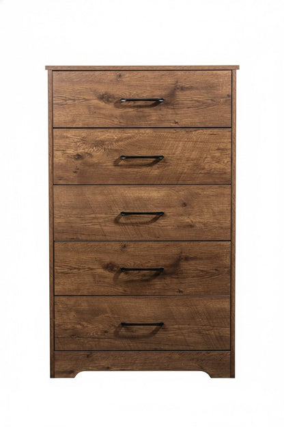 'Althea' Wallnut color Five Drawers sue-e furniture