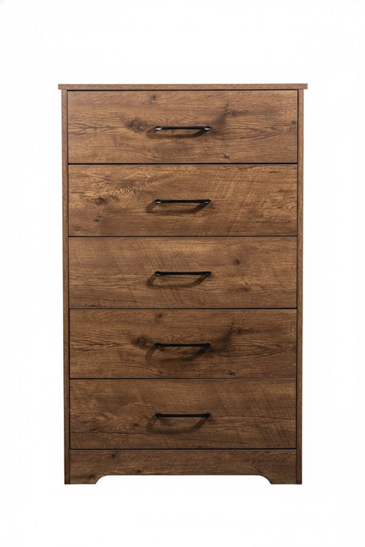 'Althea' Wallnut color Five Drawers sue-e furniture