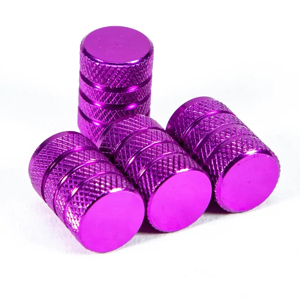 Aluminium Tire Valve Stem Caps (4Pcs) (different colours available) Habicare