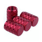 Aluminium Tire Valve Stem Caps (4Pcs) (different colours available) Habicare
