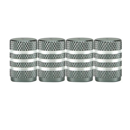 Aluminium Tire Valve Stem Caps (4Pcs) (different colours available) Habicare