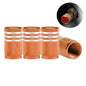 Aluminium Tire Valve Stem Caps (4Pcs) (different colours available) Habicare