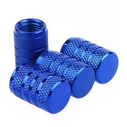 Aluminium Tire Valve Stem Caps (4Pcs) (different colours available) Habicare