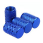 Aluminium Tire Valve Stem Caps (4Pcs) (different colours available) Habicare